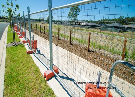 China Rede de arame soldada galvanizada da construção de Austrália cerca provisória padrão para festivais fornecedor
