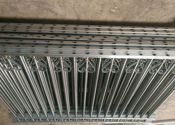China Cerca tubular de aço galvanizada que desliza portas elétricas para o quintal fornecedor