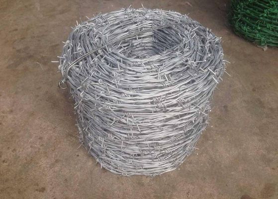China Escolha a segurança de alta elasticidade galvanizada torcida do arame farpado para a indústria fornecedor